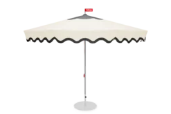 Pensol + Base Light Grey Sonnenschirm mit Fuß, 350x350x280 cm