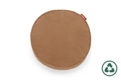 Pill Pillow Cord Dekorative Kissen, braun, 40x40x7 cm