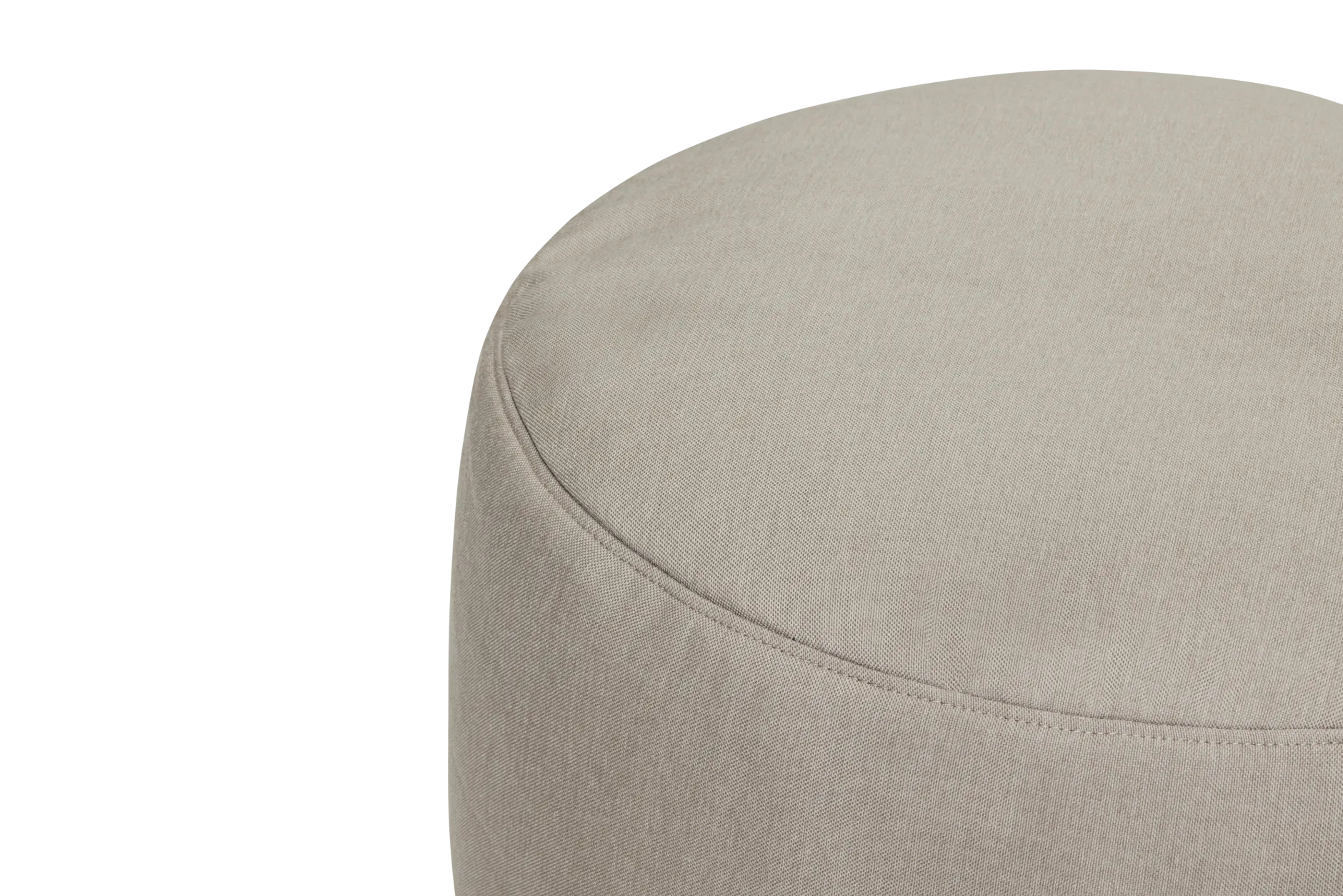 Point Large Outdoor Großer Hocker - für den Außenbereich, grau, 70x70x40 cm