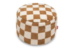 Point Teddy Chess Teddy-Pouf, braun, 50x50x35 cm