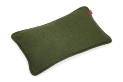 Puff Pillow Boucle Dekokissen, grün, 65x24 cm