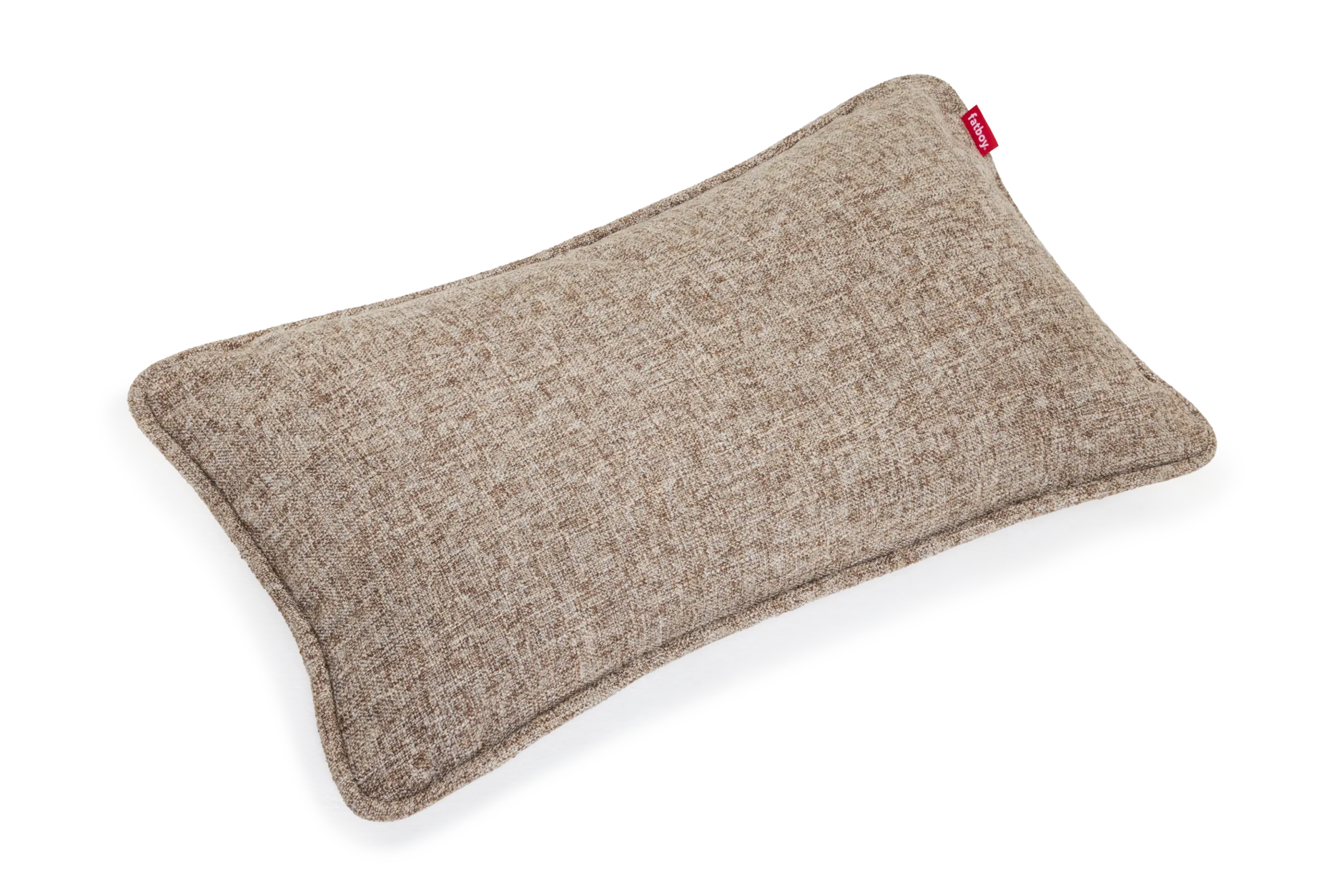 Puff Pillow Boucle Dekokissen, braun, 65x24 cm