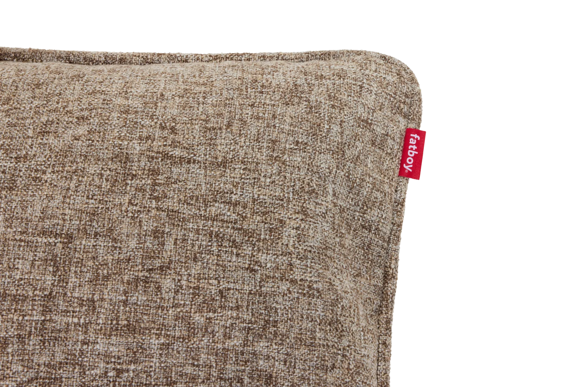 Puff Pillow Boucle Dekokissen, braun, 65x24 cm