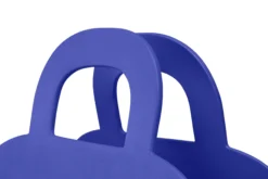 Sjopper-Kees Einkaufstasche, blau, 47x17x44 cm