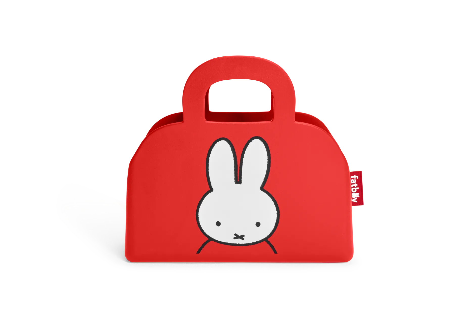 Sjopper-kees x Miffy Miffy Tasche, rot, 47x17x44 cm