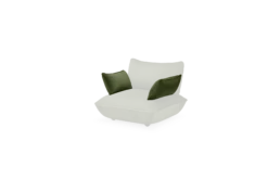 Sumo Armrest Velvet Armlehne, grün, 69x35 cm