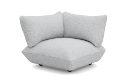 Sumo Corner Seat Boucle Corner Seat, grau, 108x108x90 cm