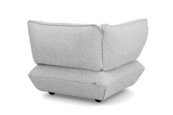 Sumo Corner Seat Boucle Corner Seat, grau, 108x108x90 cm