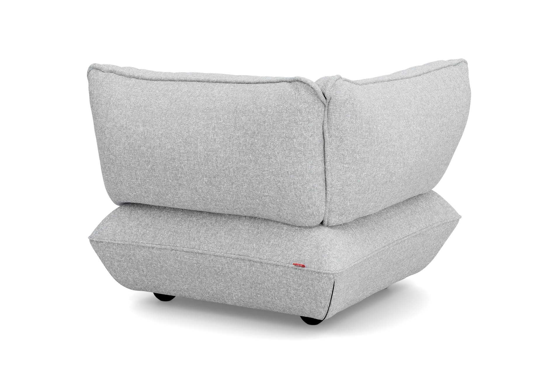 Sumo Corner Seat Boucle Corner Seat, grau, 108x108x90 cm