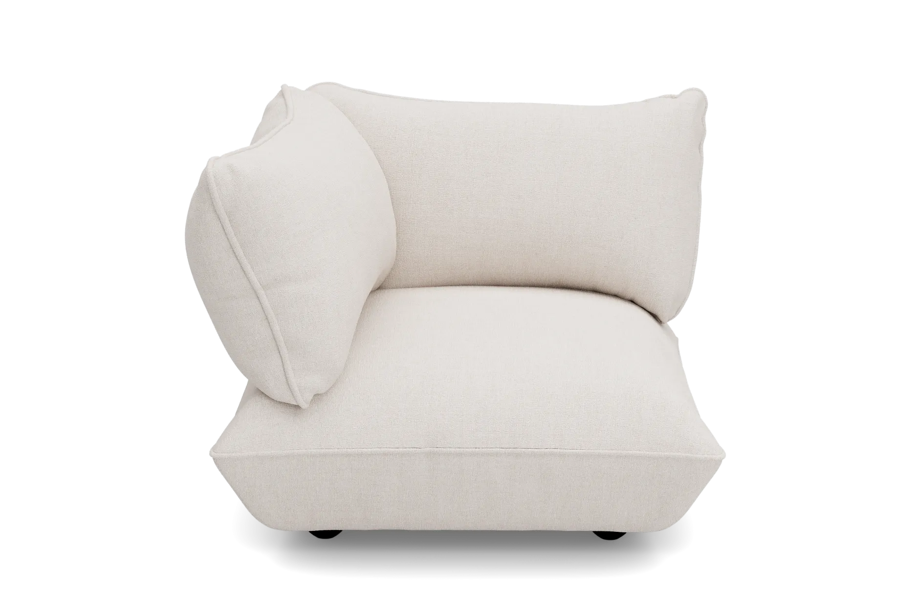 Sumo Corner Seat Boucle Corner Seat, beige, 108x108x90 cm
