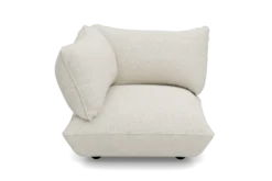 Sumo Corner Seat Boucle Corner Seat, beige, 108x108x90 cm
