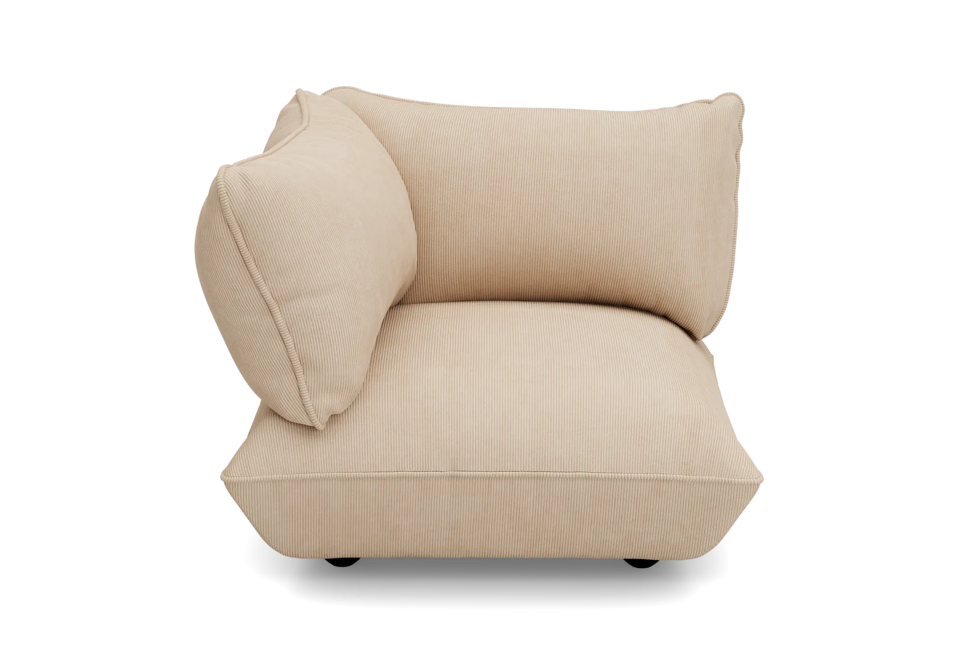 Sumo Corner Seat Left Cord Corner Seat, beige,cm