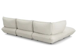 Sumo Corner Sofa Boucle Beige Modulares Indoor-Sofa, 301x108x90 cm