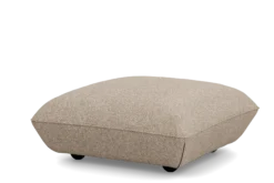 Sumo Hocker Boucle Hocker, braun, 108x108x44 cm