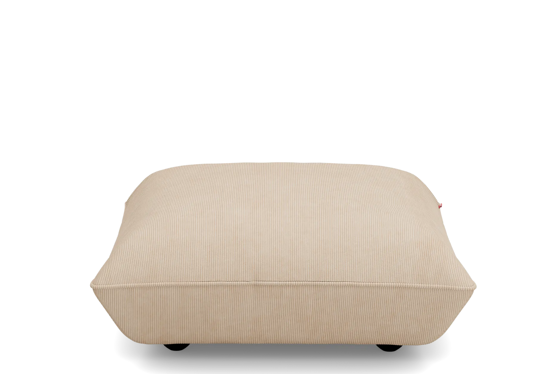Sumo Hocker Cord Hocker, beige, 108x108x44 cm