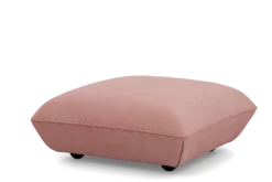 Sumo Hocker Cord Hocker, rosa, 108x108x44 cm