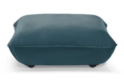 Sumo Hocker Velvet Hocker, blau, 108x108x44 cm