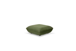 Sumo Hocker Velvet Hocker, grün, 108x108x44 cm