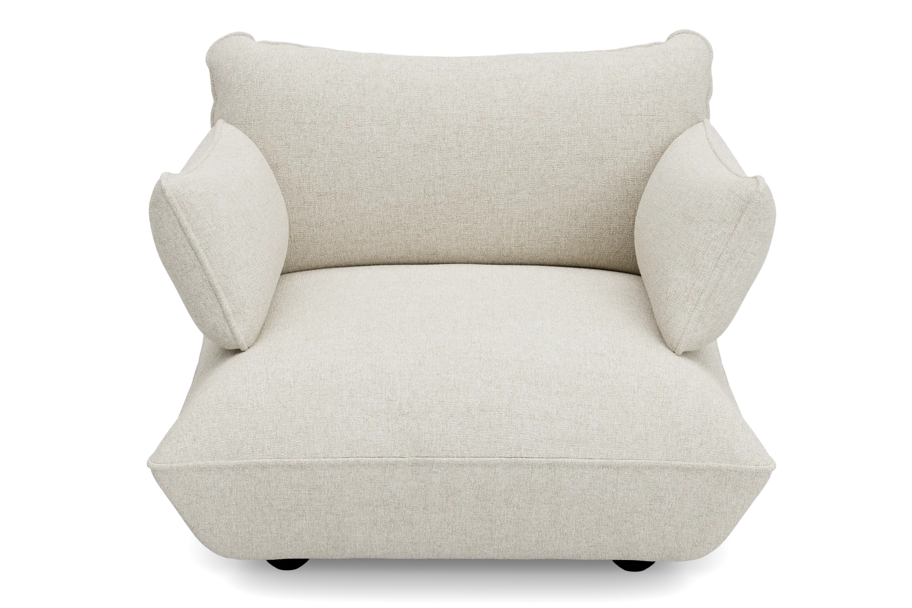 Sumo Loveseat Boucle Beige Loveseat, 114x108x90 cm