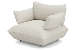 Sumo Loveseat Boucle Beige Loveseat, 114x108x90 cm