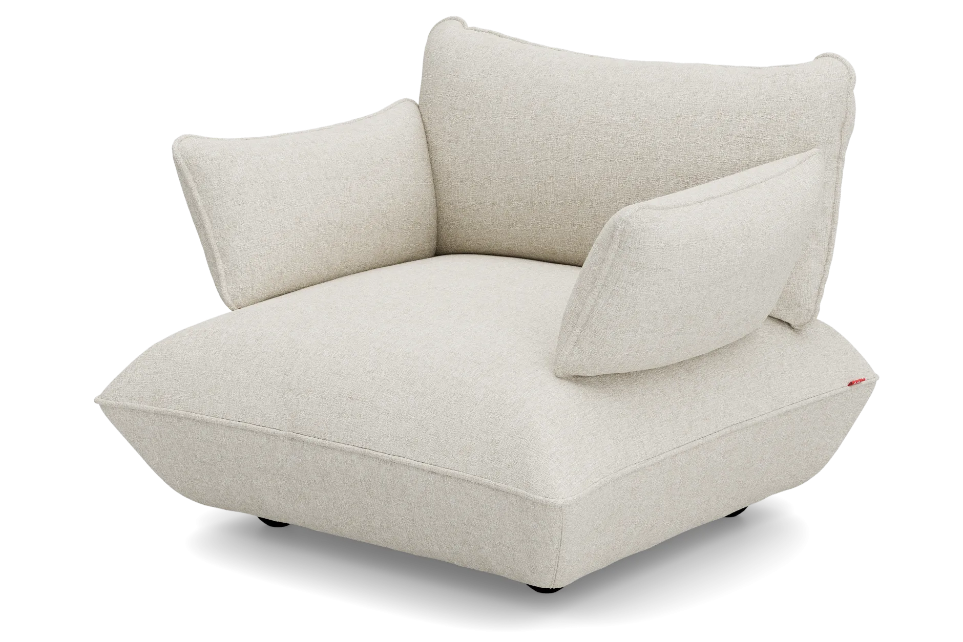 Sumo Loveseat Boucle Beige Loveseat, 114x108x90 cm