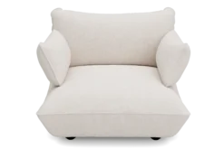 Sumo Loveseat Boucle Creme Loveseat, 114x108x90 cm