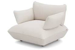 Sumo Loveseat Boucle Creme Loveseat, 114x108x90 cm