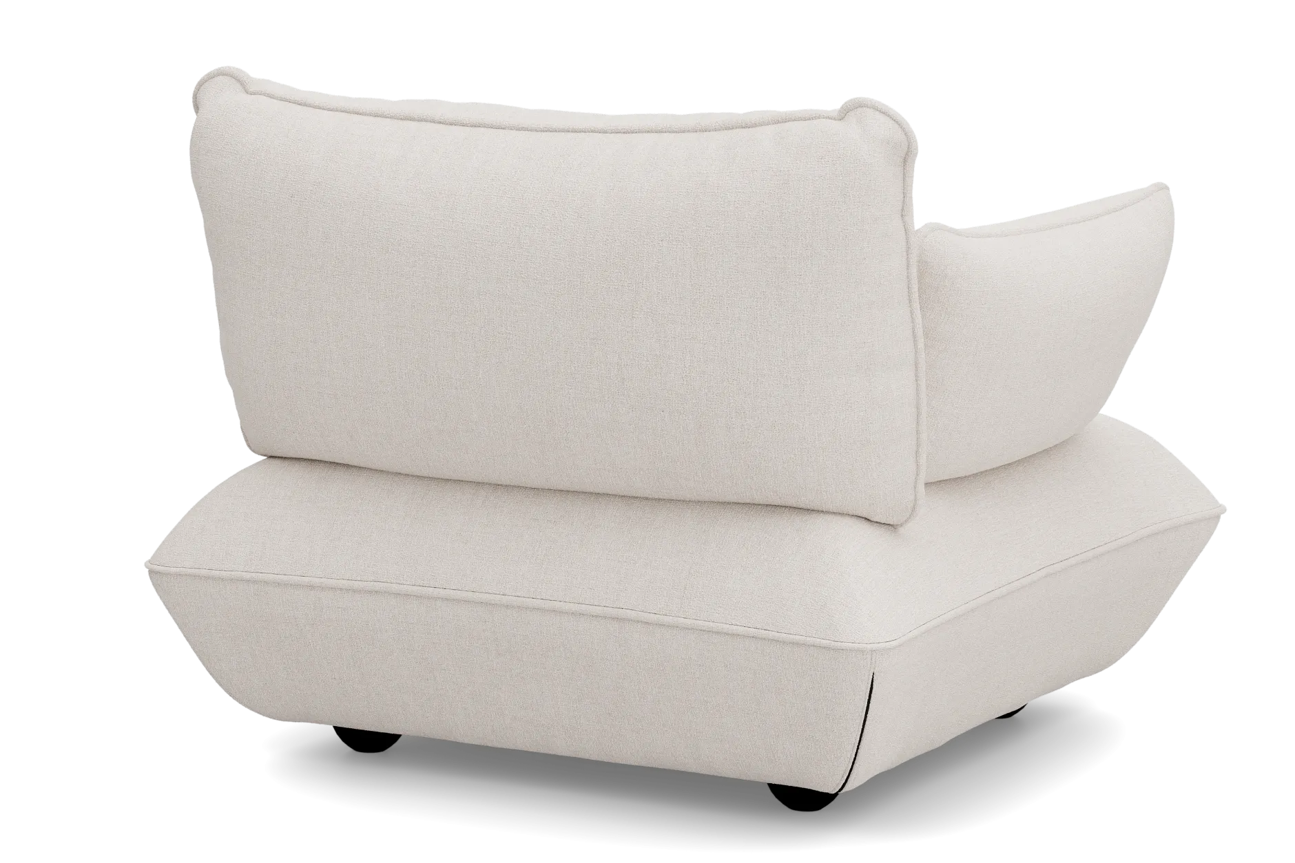 Sumo Loveseat Boucle Creme Loveseat, 114x108x90 cm