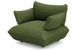 Sumo Loveseat Boucle Leaf Green Loveseat, 114x108x90 cm