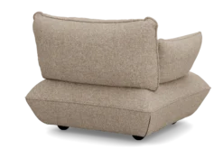 Sumo Loveseat Boucle Light Brown Melange Loveseat, 114x108x90 cm