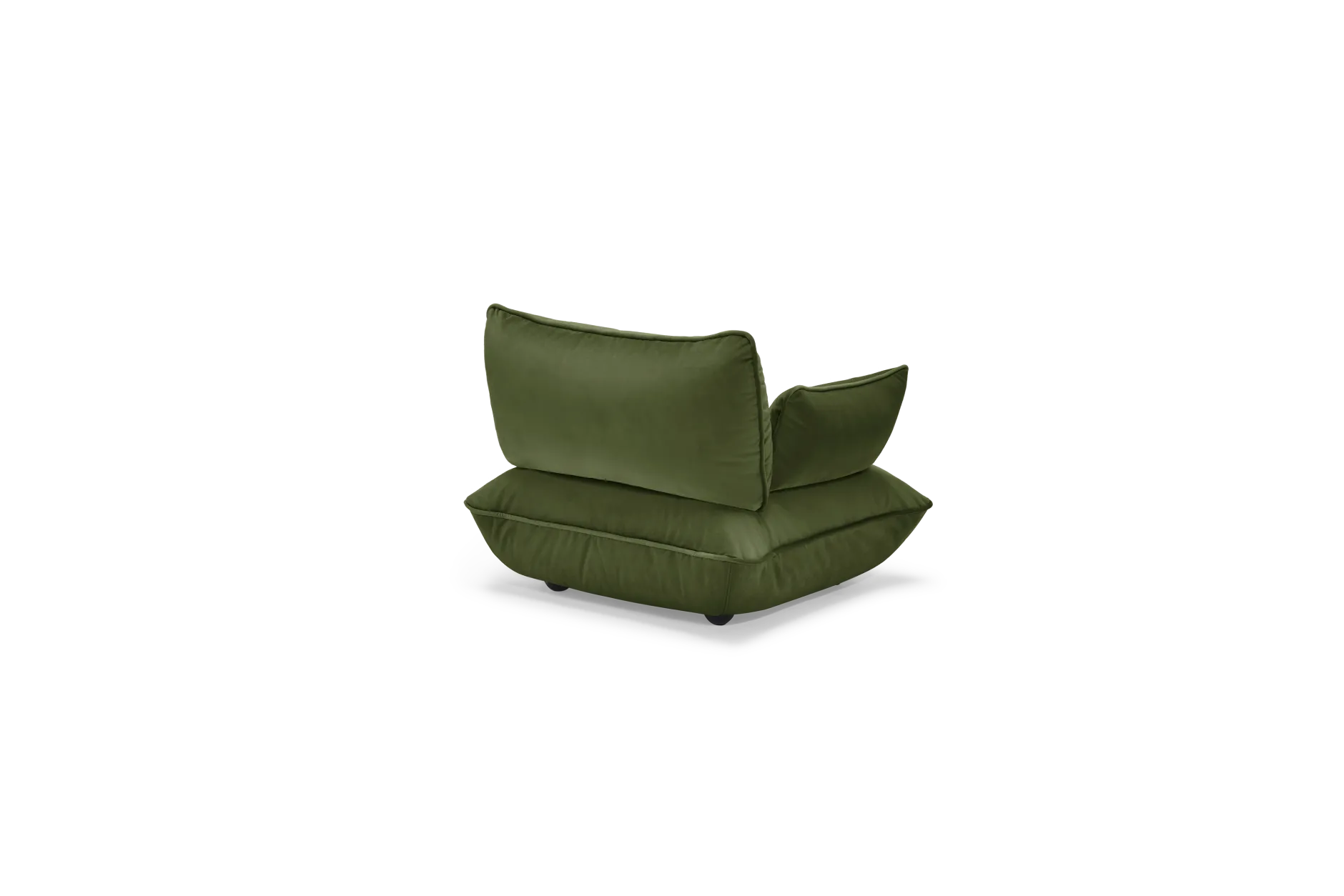 Sumo Loveseat Velvet Deep Green Loveseat, 114x108x90 cm