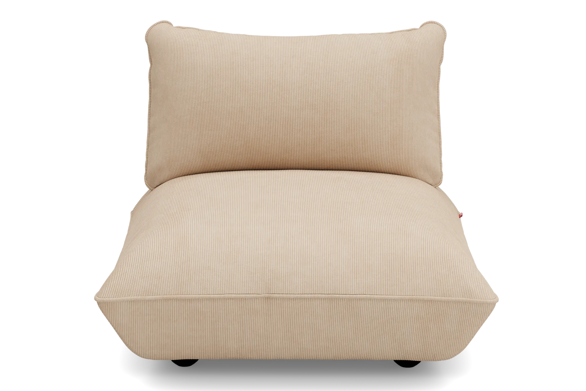 Sumo Seat Cord Seat, beige, 108x108x90 cm