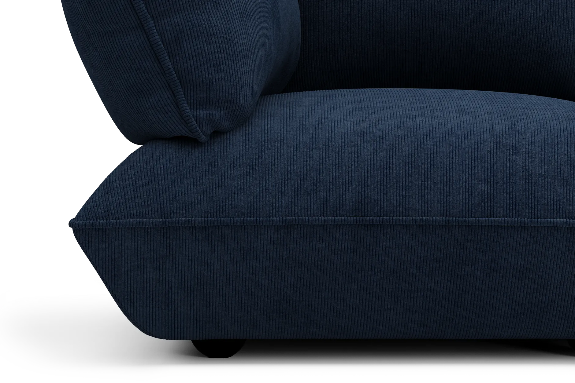 Sumo Seat Cord Seat, blau, 108x108x90 cm