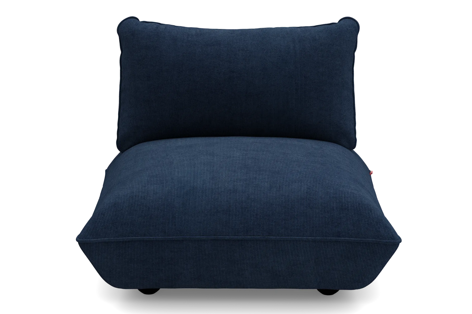 Sumo Seat Cord Seat, blau, 108x108x90 cm