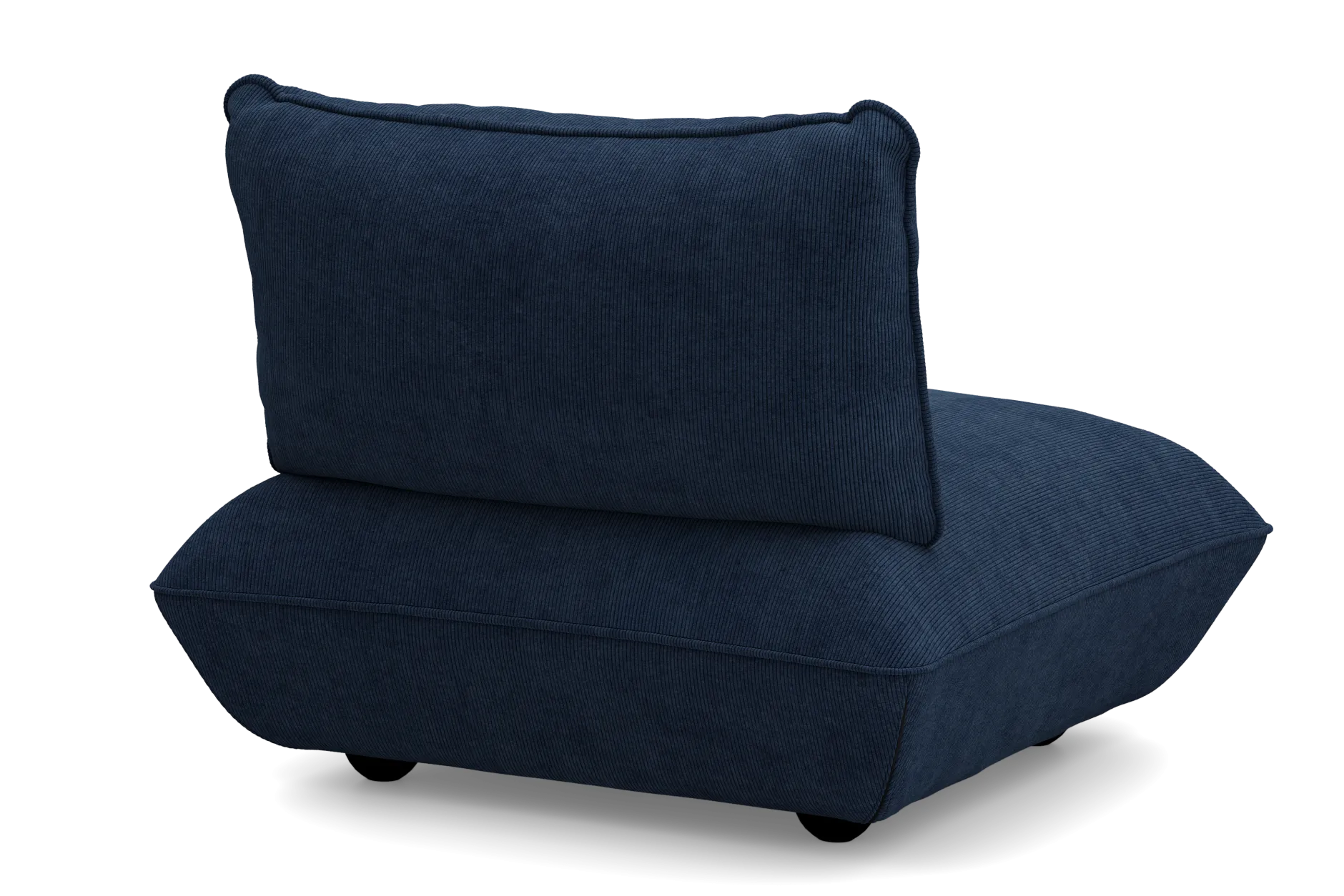 Sumo Seat Cord Seat, blau, 108x108x90 cm