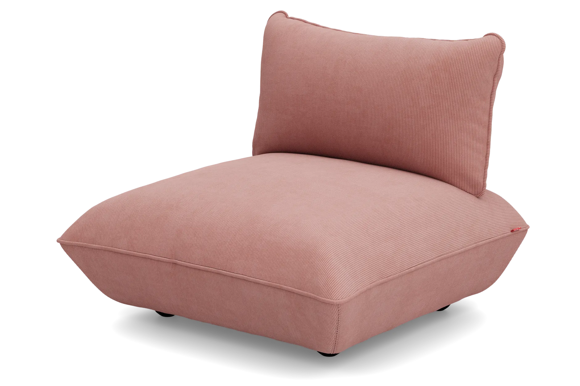 Sumo Seat Cord Seat, rosa, 108x108x90 cm
