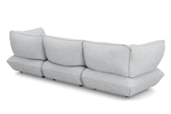 Sumo Sofa Grand Boucle Light Grey Melange Modulares Indoor-Sofa, 301x108x90 cm
