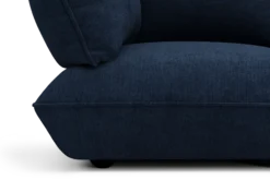 Sumo Sofa Grand Cord Deep Blue Modulares Indoor-Sofa, 301x108x90 cm