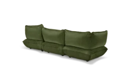 Sumo Sofa Grand Velvet Deep Green Modulares Indoor-Sofa, 301x108x90 cm