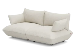 Sumo Sofa Medium Boucle Beige Modulares Indoor-Sofa, 210.5x108x90 cm