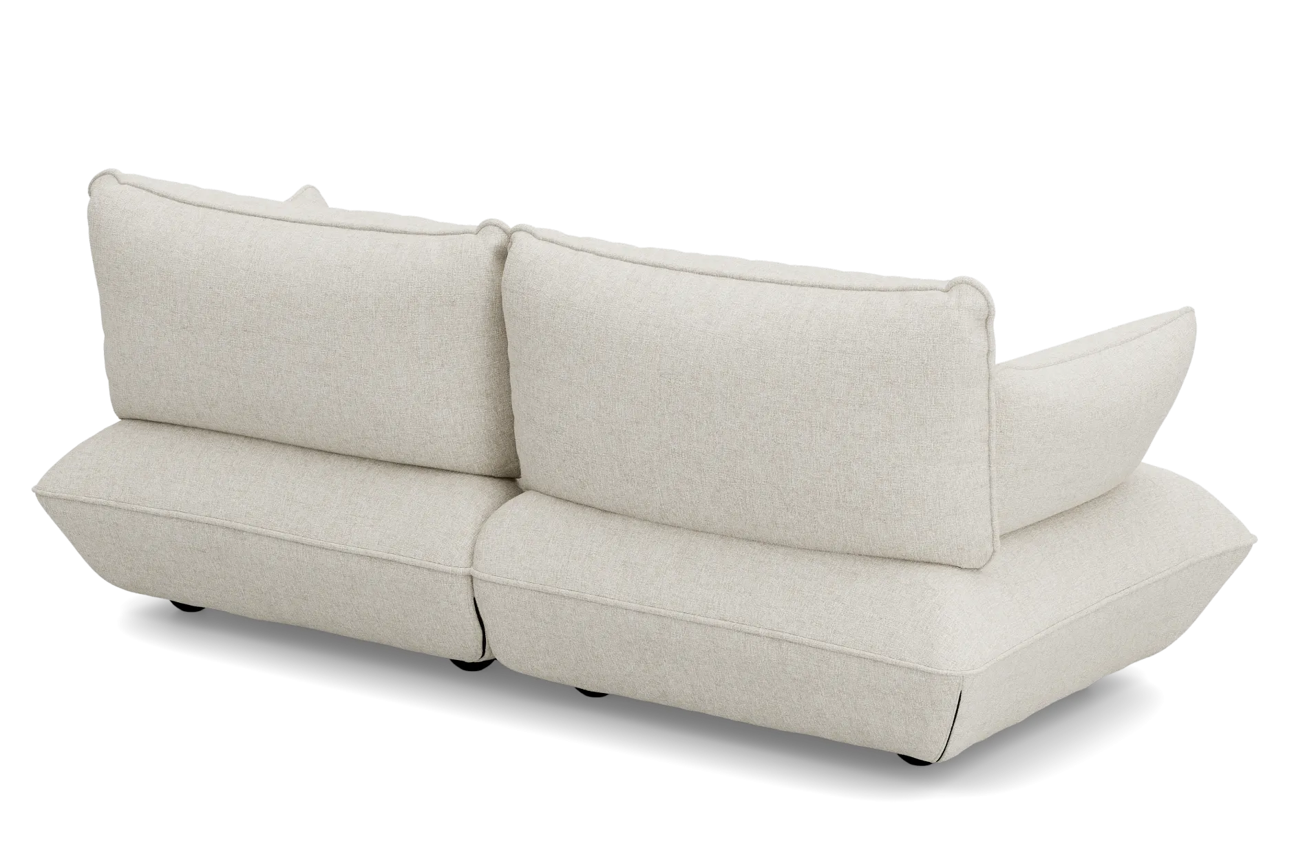 Sumo Sofa Medium Boucle Beige Modulares Indoor-Sofa, 210.5x108x90 cm
