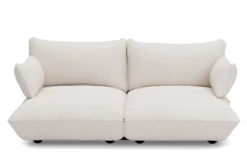 Sumo Sofa Medium Boucle Creme Modulares Indoor-Sofa, 210.5x108x90 cm