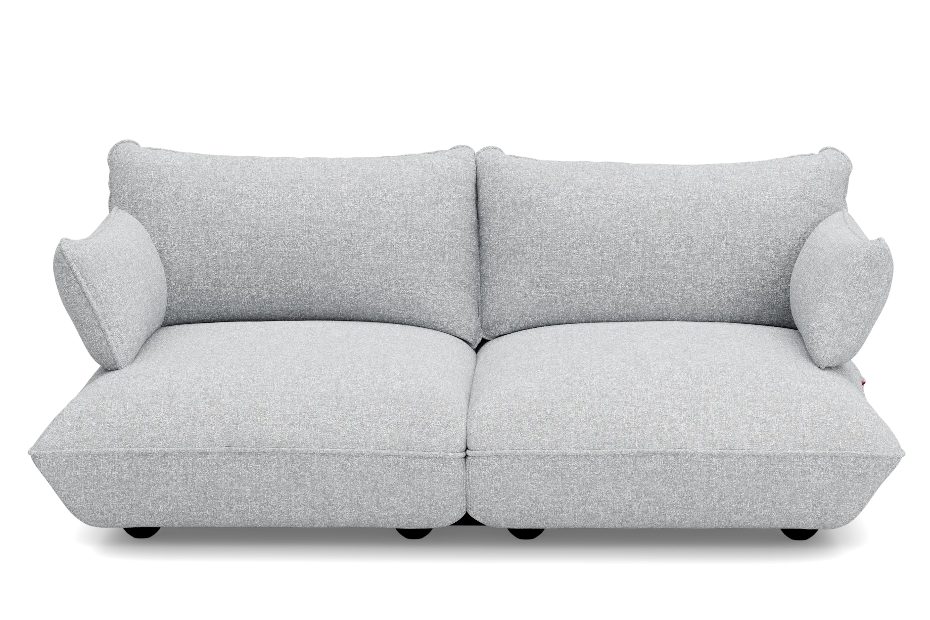 Sumo Sofa Medium Boucle Light Grey Melange Modulares Indoor-Sofa, 210.5x108x90 cm