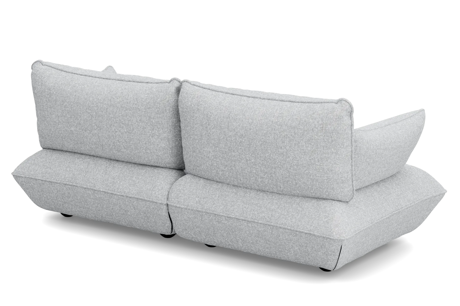 Sumo Sofa Medium Boucle Light Grey Melange Modulares Indoor-Sofa, 210.5x108x90 cm