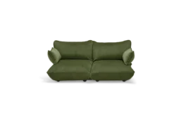 Sumo Sofa Medium Velvet Deep Green Modulares Indoor-Sofa, 210.5x108x90 cm