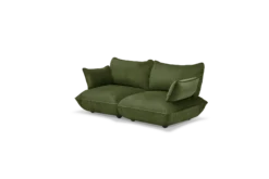 Sumo Sofa Medium Velvet Deep Green Modulares Indoor-Sofa, 210.5x108x90 cm