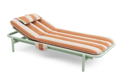 Sunbun Daybed Outdoor-daybed, orange, 212x97x39 cm