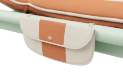 Sunbun Daybed Outdoor-daybed, orange, 212x97x39 cm