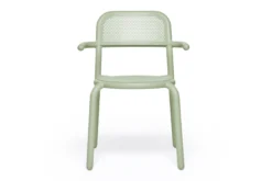 Toní Armchair Gartenstuhl mit Armlehne, grün, 59.5x54.5x80.5 cm