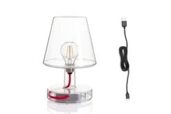 Transloetje Dimmable table lamp, durchsichtig, 16x16x22.5 cm